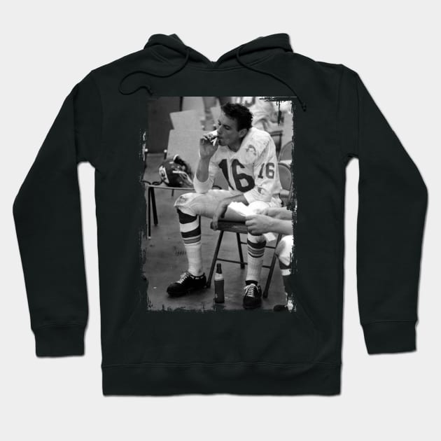 Len Dawson Vintage Hoodie by erd's